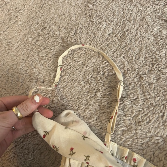 NWOT princess Polly roza mini dress beige - Picture 9 of 10